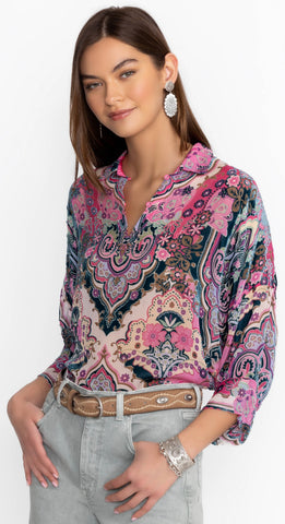 Marlow Burnout Blouse