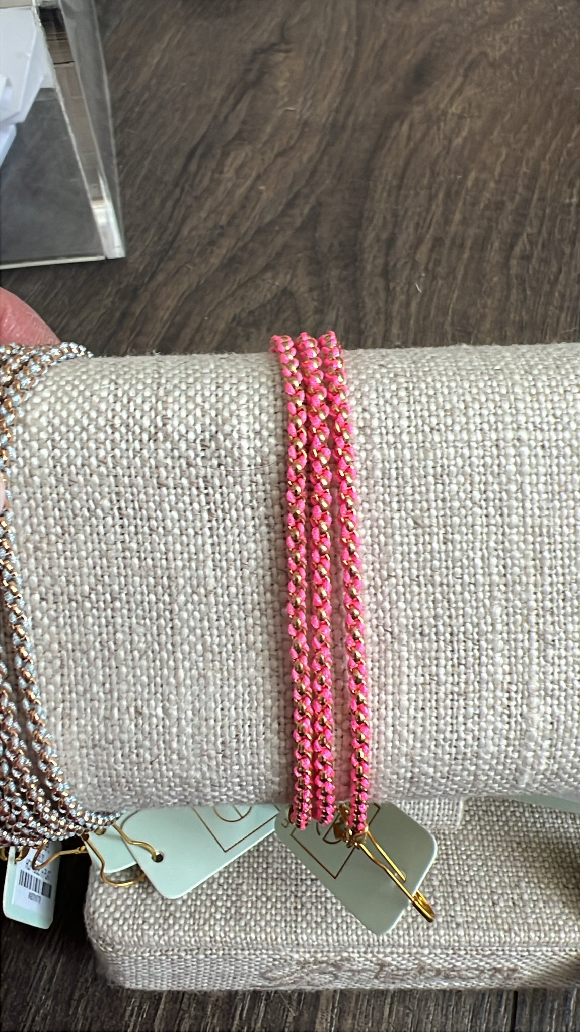 E newton hope together bracelet Hot Pink