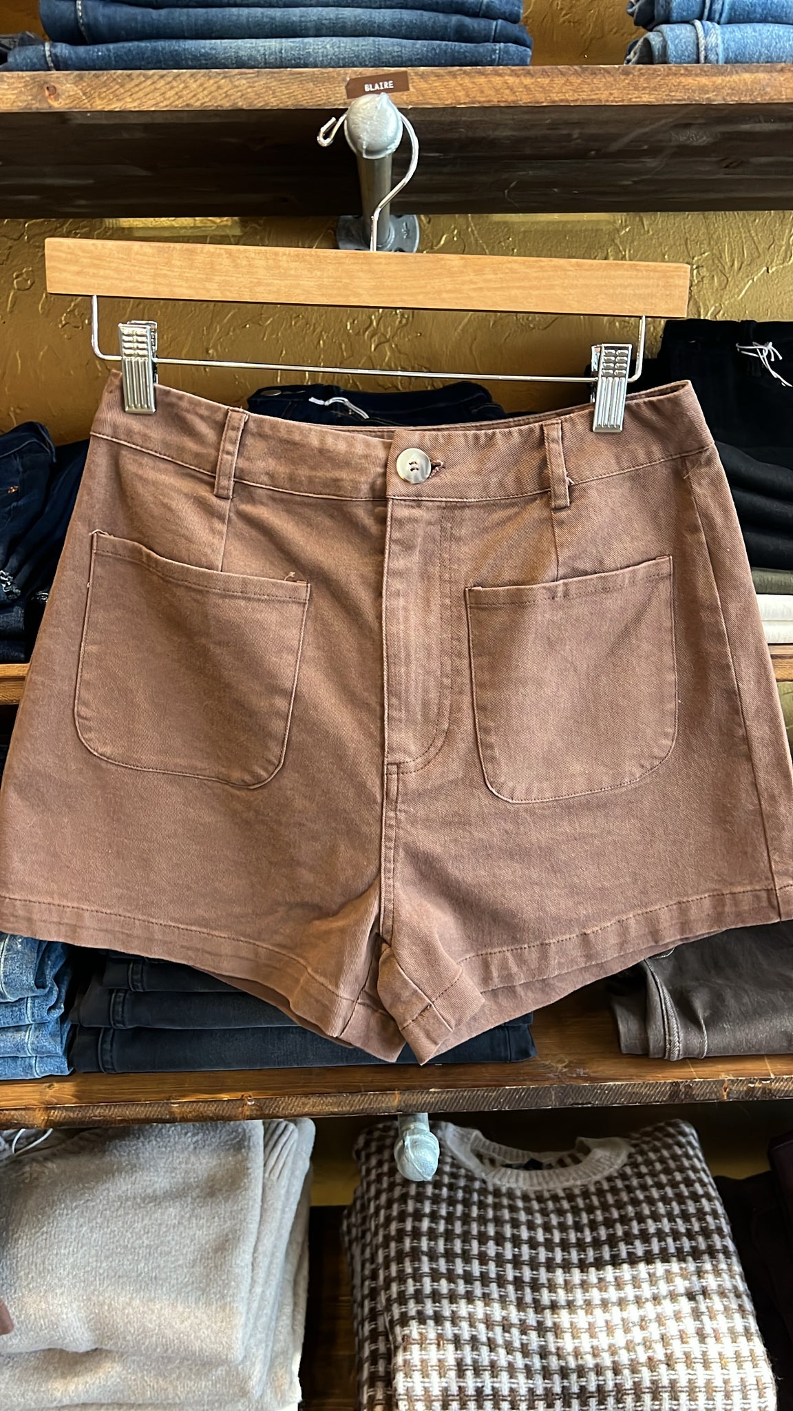 Chocolate Brown Shorts