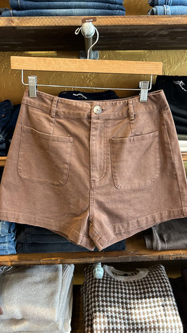 Chocolate Brown Shorts