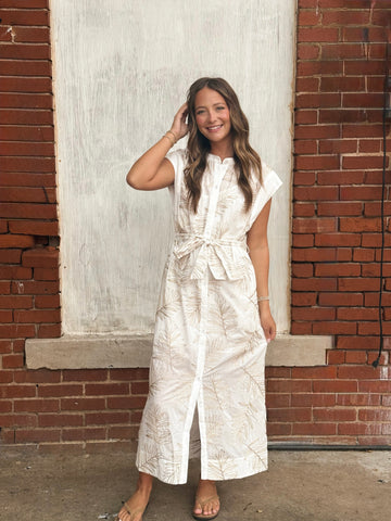Ivory Dolman Dress