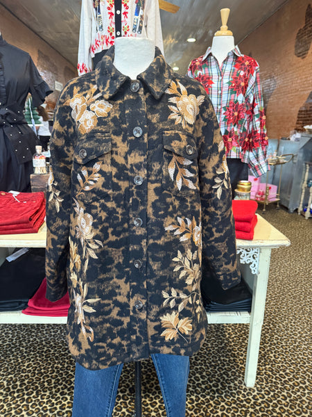 Oversized Shirt Jacket