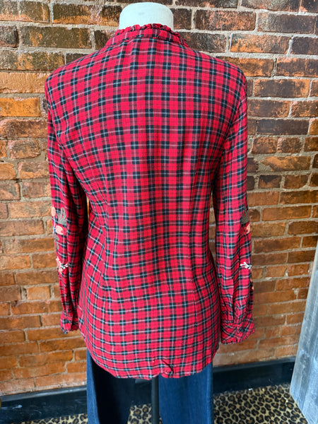 Ruffle Collar Blouse Penelope