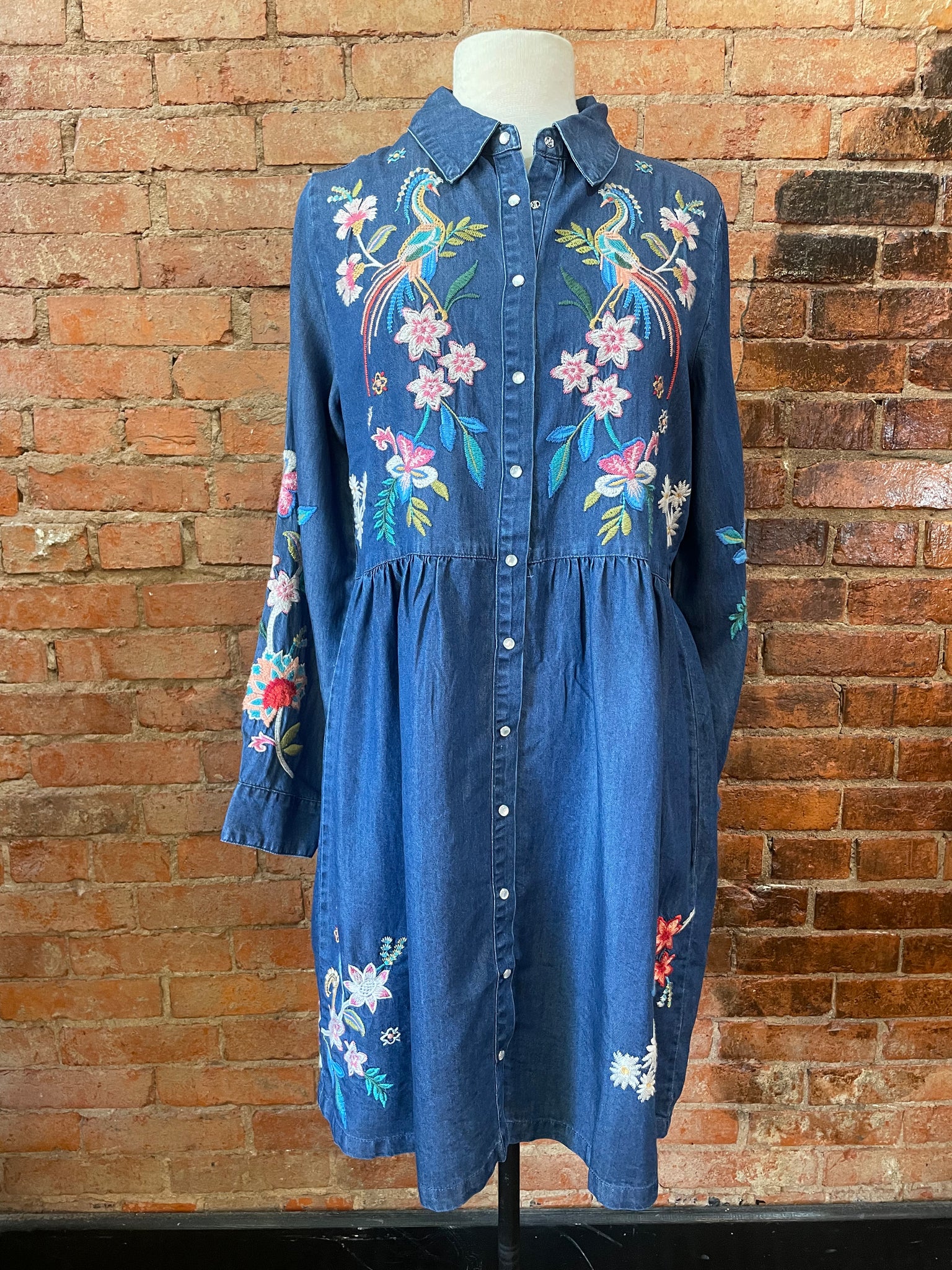 Denim Shirt Dress Malaya Denim