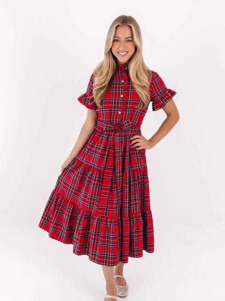 Hollin Button Up Midi Dress