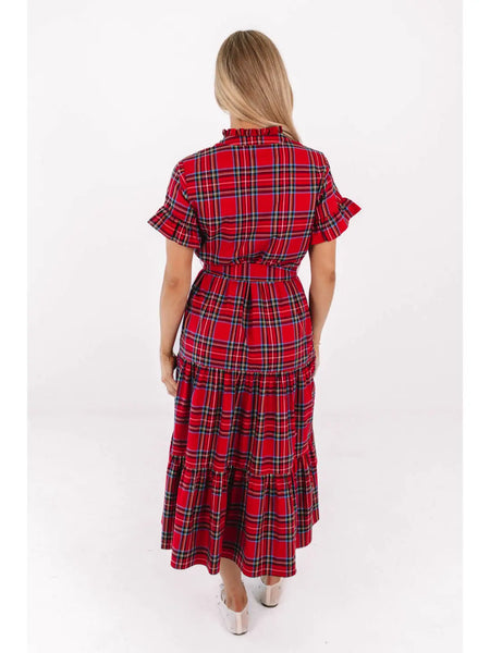 Hollin Button Up Midi Dress